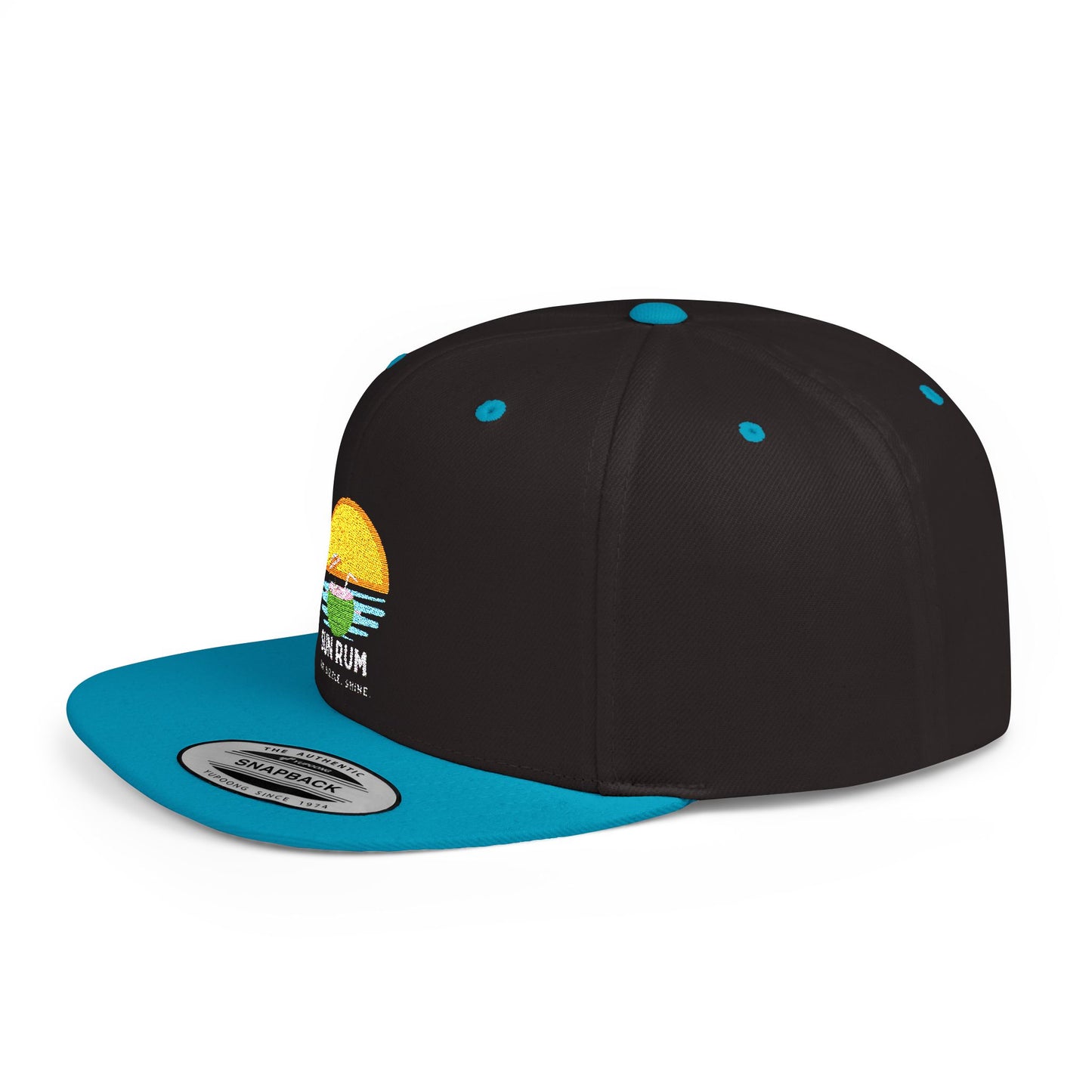 Flat Bill Snap Back - side