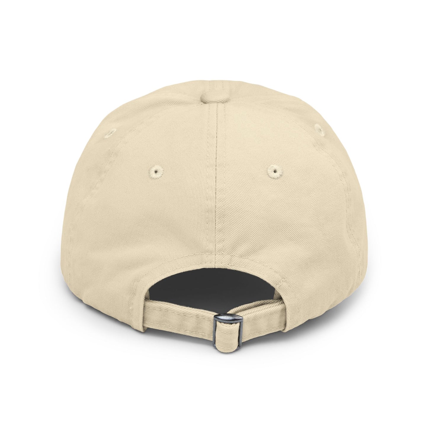 Sand Unisex Distressed Hat - back