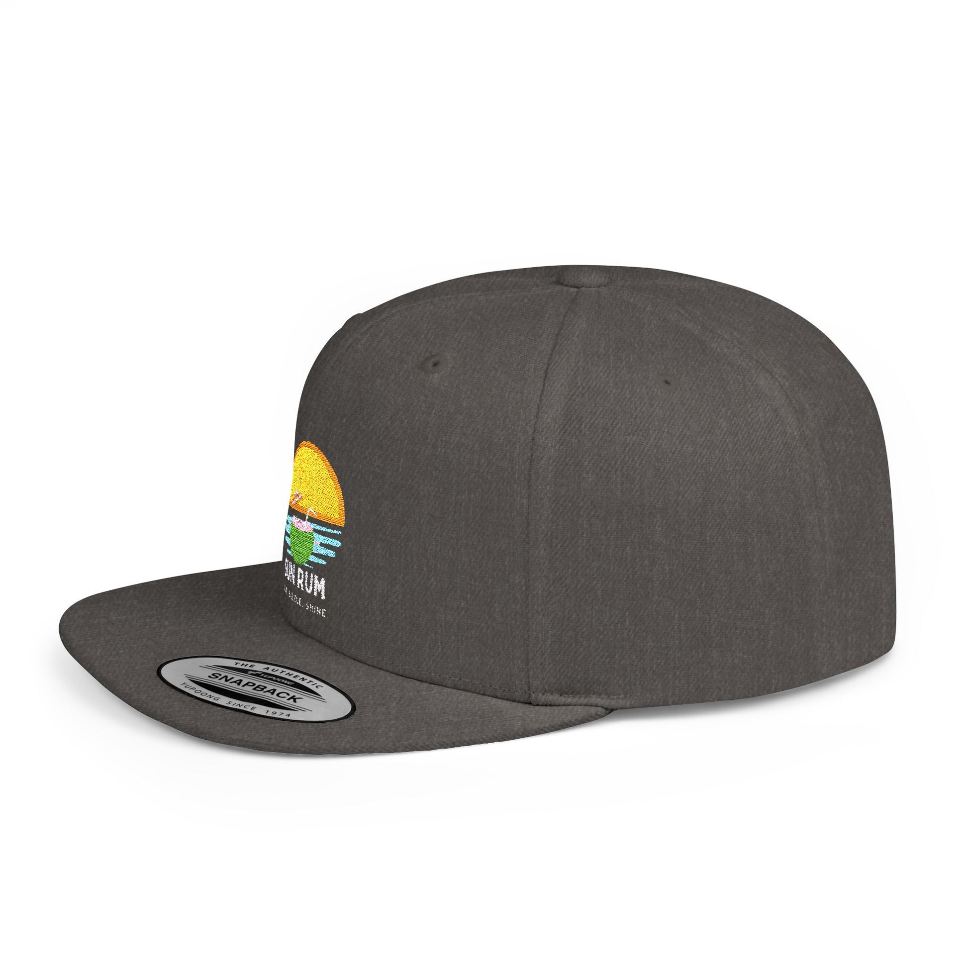 Flat Bill Snap Back - side