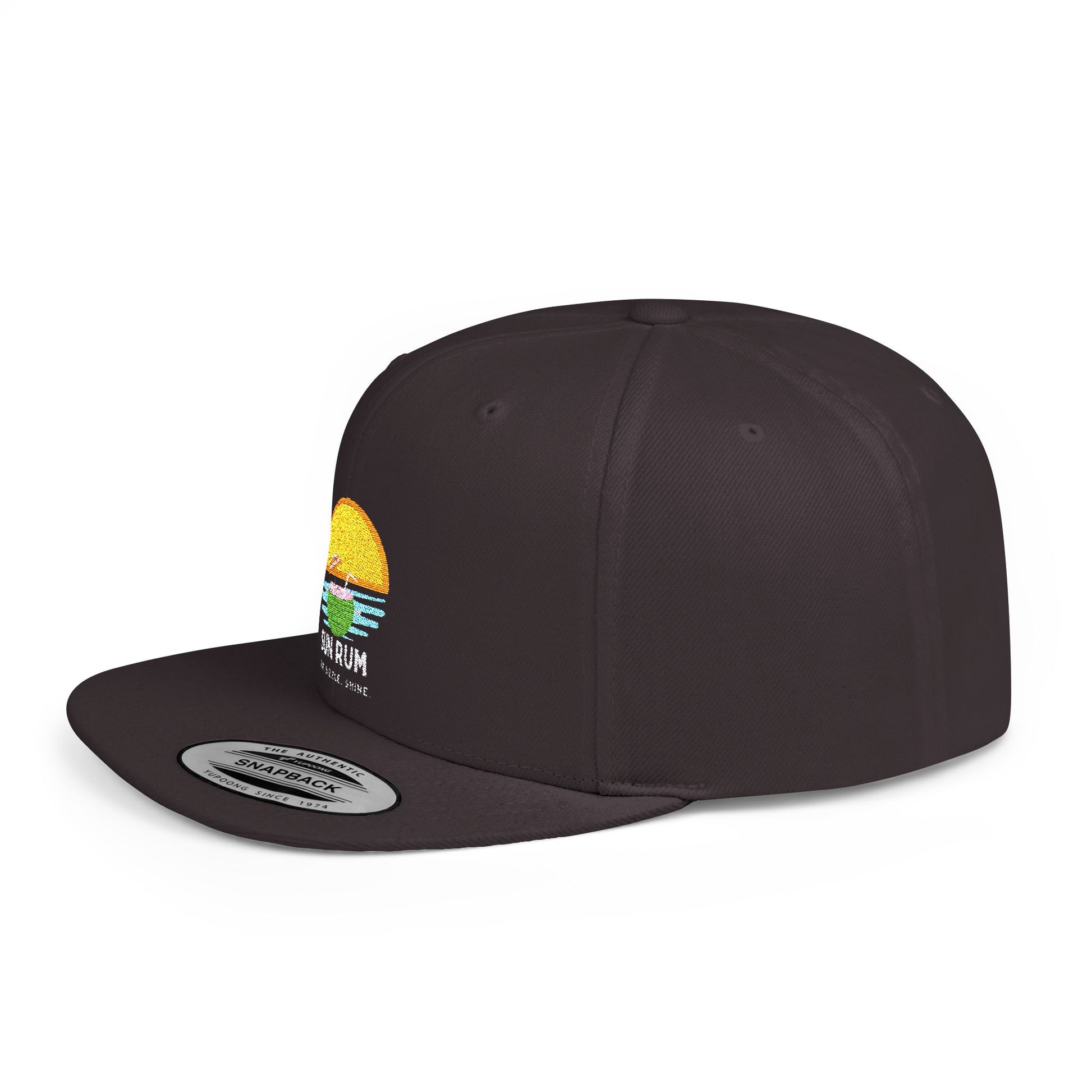 Flat Bill Snap Back -side