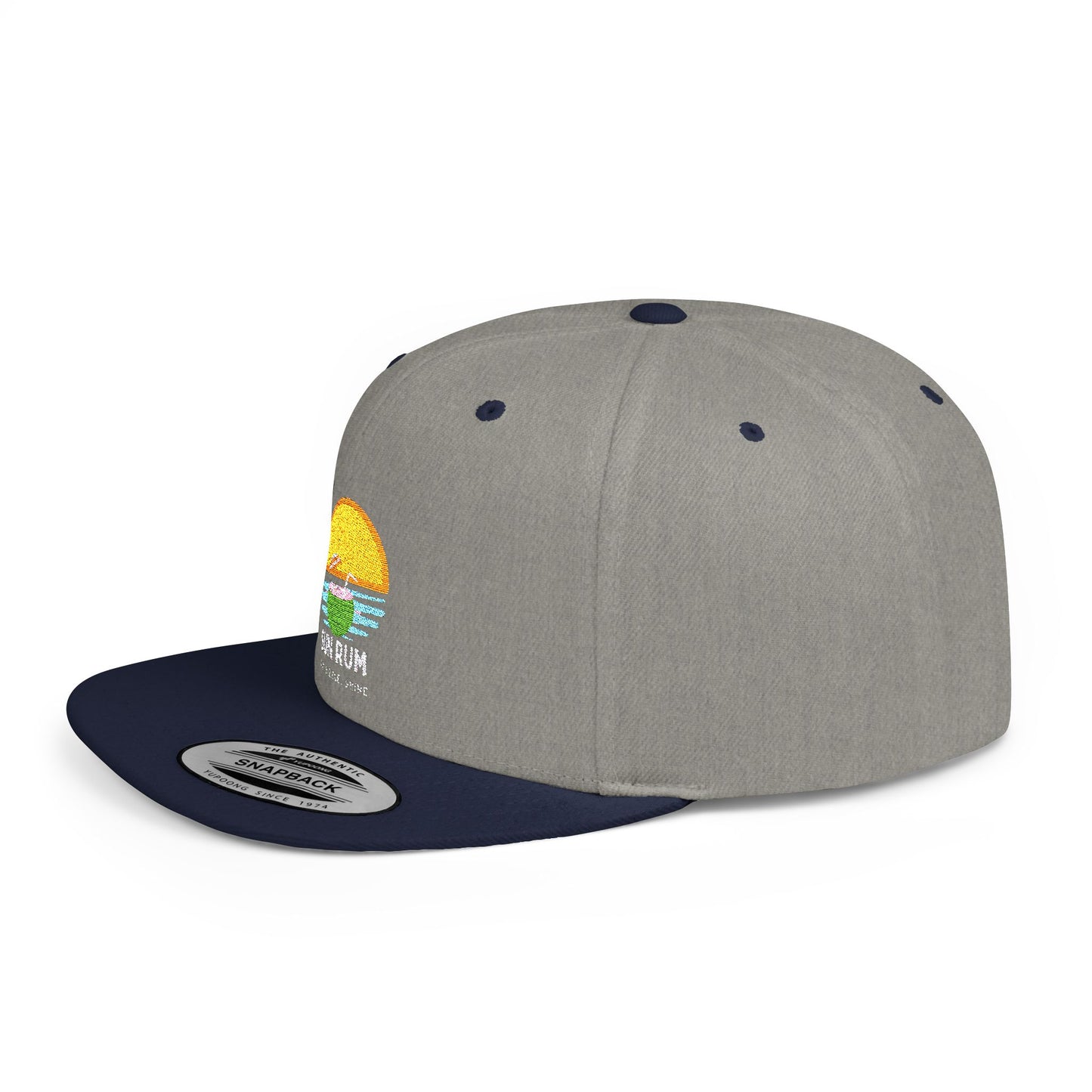 Flat Bill Snap Back - side