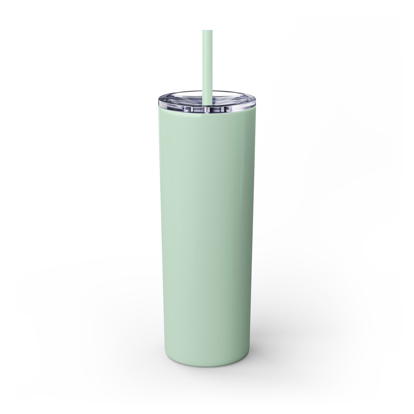 Mint Tumbler with straw, 20oz - back