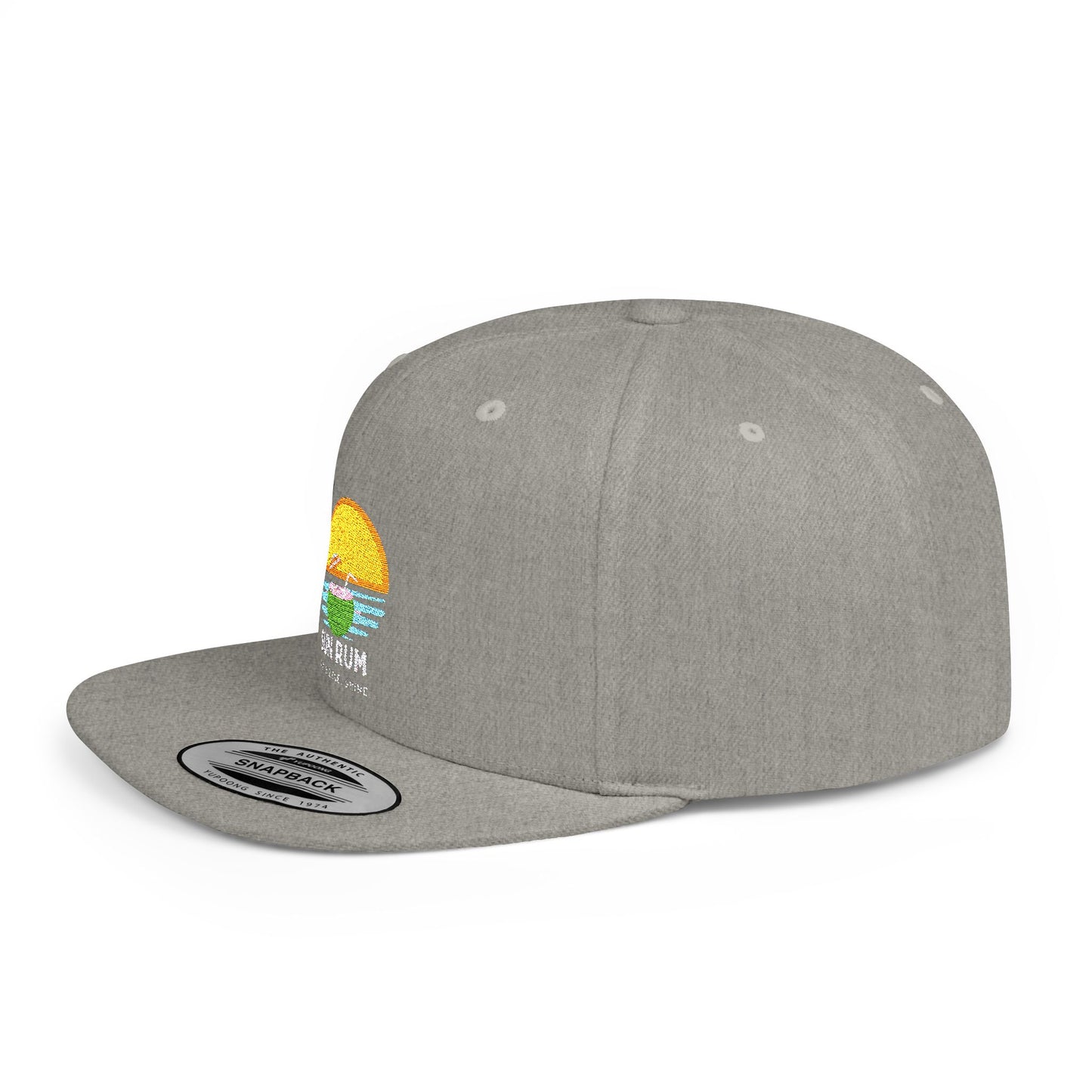 Flat Bill Snap Back - side