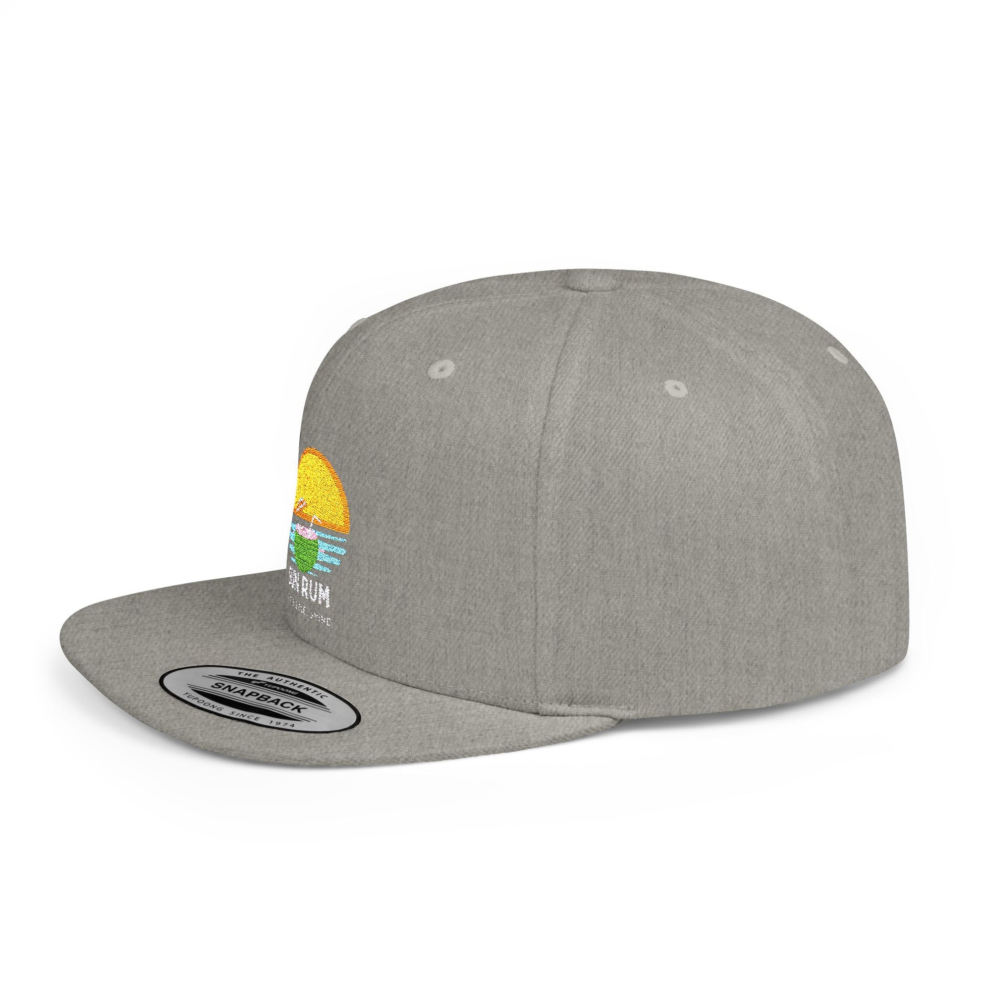 Flat Bill Snap Back - side