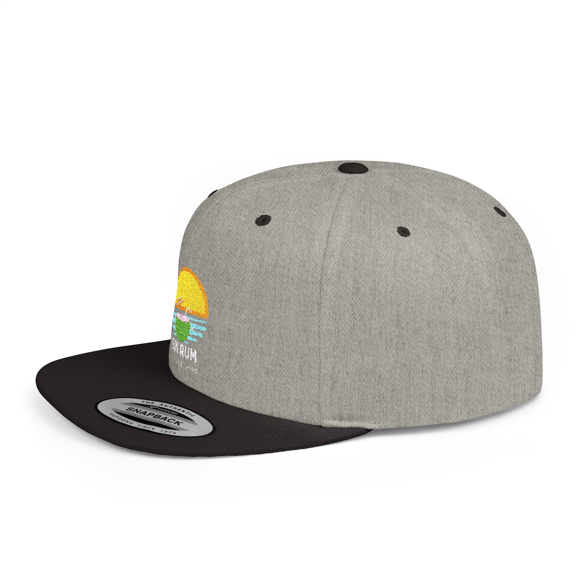Flat Bill Snap Back - side